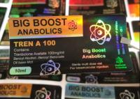 Impulso grande Anabolics Tren A 100 10ml Vial Labels