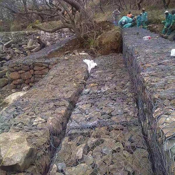 1mx1mx1m Welded Galvanized Gabion Wire Mesh Hexagonal