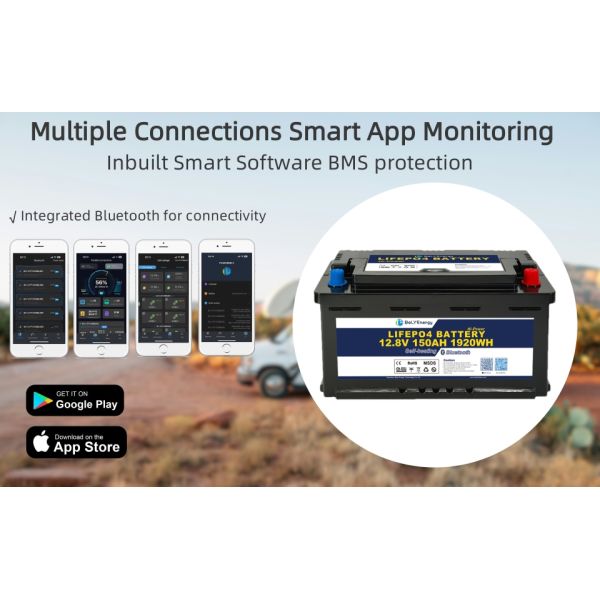 Длинный цикл жизни 12В LiFePo4 батарея с защитой IP65 и 150A ток разряда