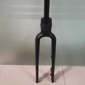 700x50c Bicicleta Alumínio Single Shock Fork 25mm viagem 100x15 Brake de disco
