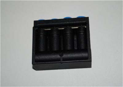 Black Solenoid Valve For Pneumatic Actuator , Miniature Solenoid Valve VABF-CB-12-V1P4-Q4-Q6