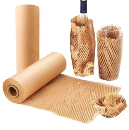 Japanese Supermarket Flower Glass Bottle Packing Paper Environmental Cushion Protection Sleeve