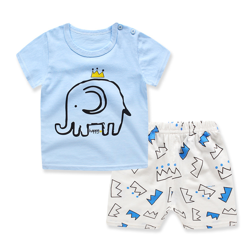 Summer Children'S Clothing Short Sleeve