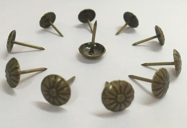 Antique Bronze Sofa Bubble Nail Flower Desige Furniture Hardware Sofa Accessories