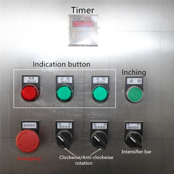 Тип v машина CE промышленный соли качества еды смесителя порошка смешивая