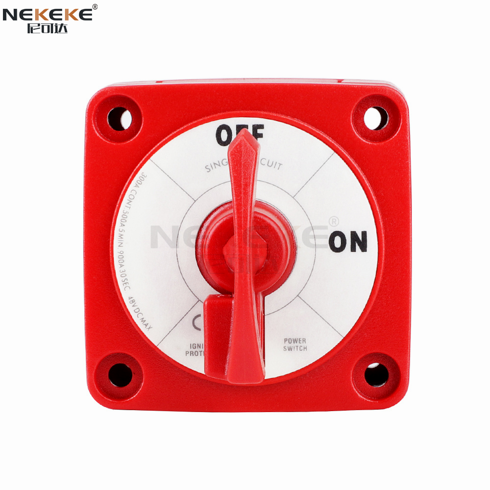 MT088 300A Continuous Current Ignition Protected IP66 Waterproof Marine Battery Isolator Switch Dual Circuit