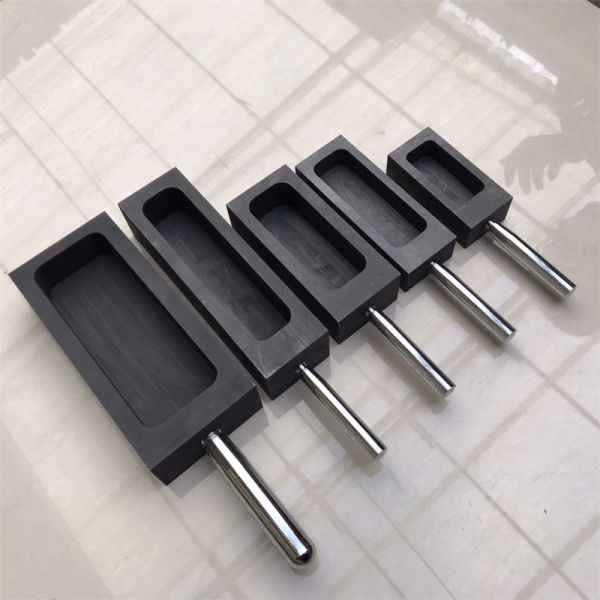 Double Ring Graphite Crucible 1kg 2kg Carbon Graphite Products