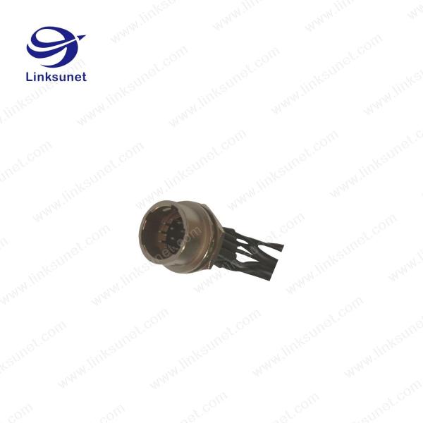 Hirose HR10 Series 10pin Panel Mount Connectors for Signal to the internal wiring harness
