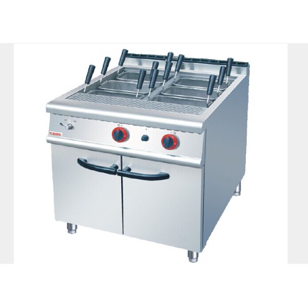 Commercial 9 Heads 18KW Induction Pasta Cooker Italy Style CE / ISO 9001