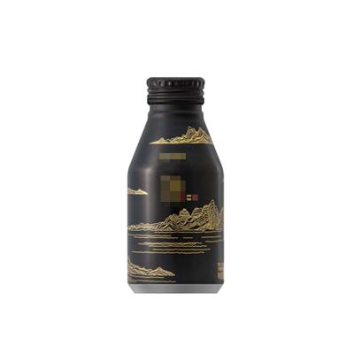 100 g Cannes en aluminium lisse Bouteille de thé vert sain 500 ml
