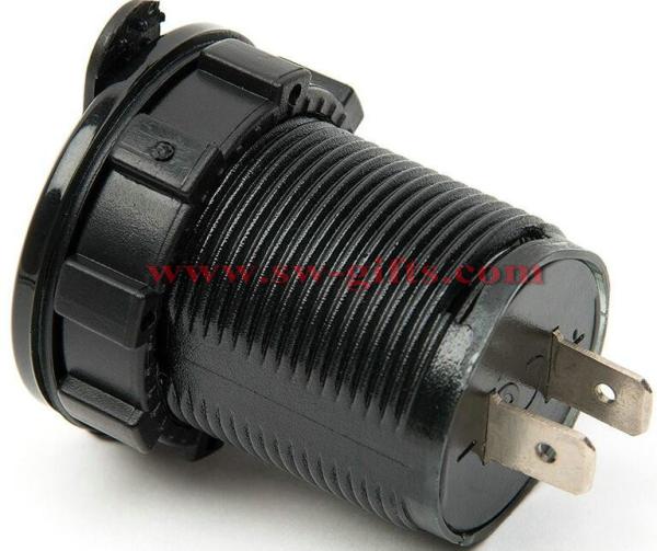 Universal Car Charger USB Vehicle DC12V-32V Waterproof Dual USB Charger 2 Port Power Socket 5V 2.1A/1A High Quality