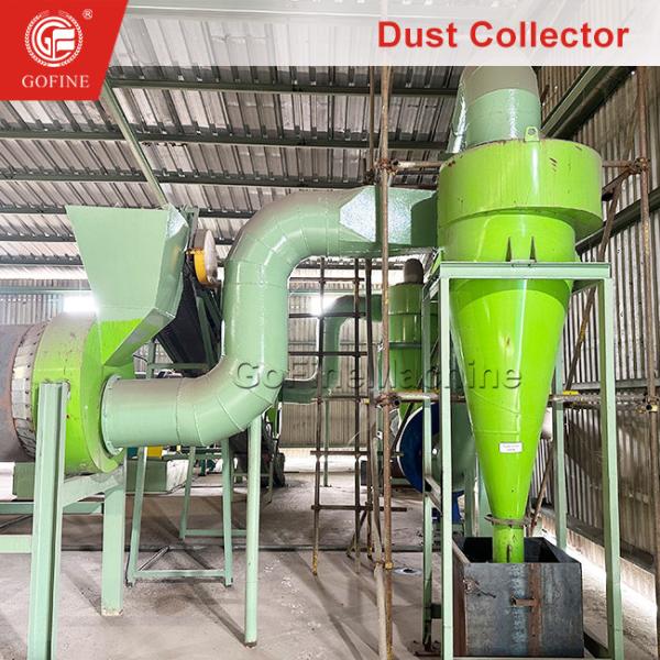 Inorganic Fertilizer Pelletizer Dust Extraction Unit Dust Removal System