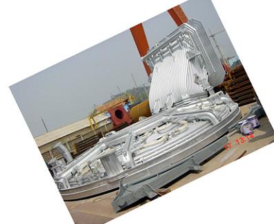 electric arc furnace EAF Water Cooled Panel Flue elbow Refining furnace LF