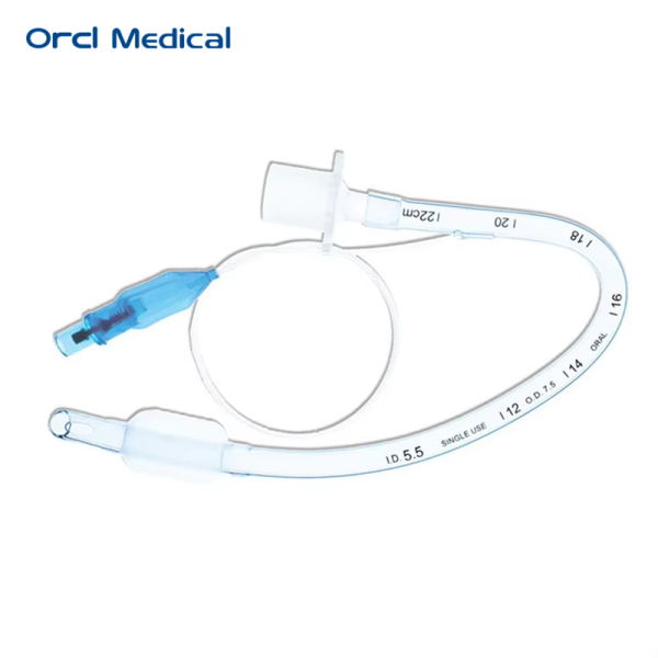 Medical Surgery Disposable Sterile Preformed Oral Or Nasal Endotracheal Tube Factory Supplier