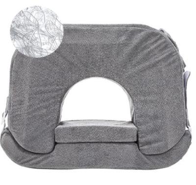 Adjustable U Shaped Breastfeeding Support Pillow Polyester Filling Washable and Anti Bacterial
