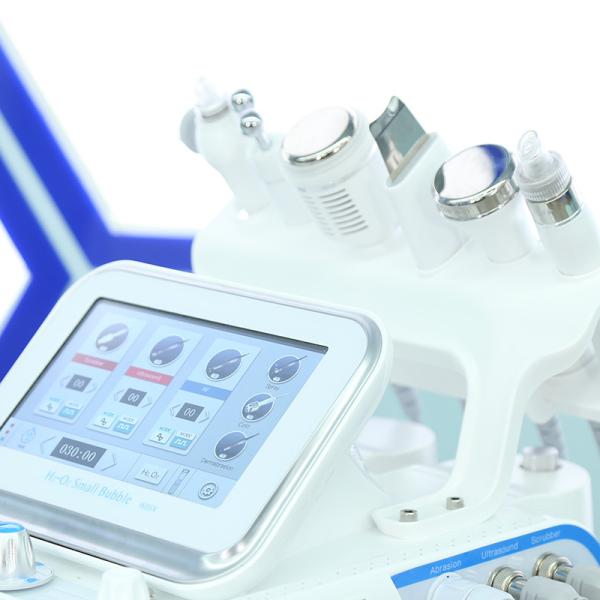 New arrival 6 handles hydro dermabrasion machine for skin whitening / acne treatment