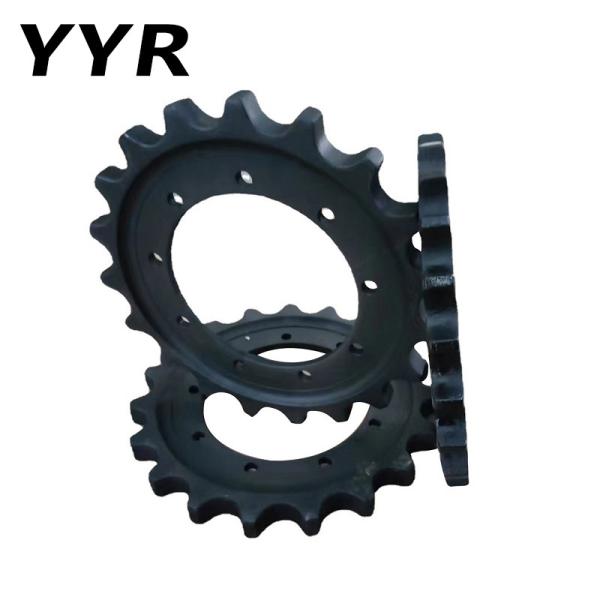 Custom Excavator Spare Parts Chain And Sprocket For  Machinery