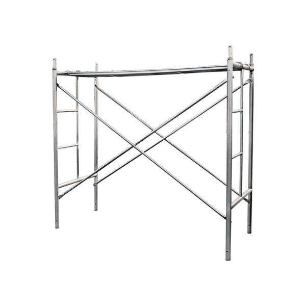 Prefabricated Walk Through Frame Scaffolding Heavy Duty Modular Type Scaffolding 2.5m Standard