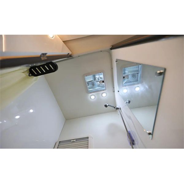 4 pessoas do tamanho total de acampamento 5950mm do reboque da pessoa do reboque de campista 4 do rv