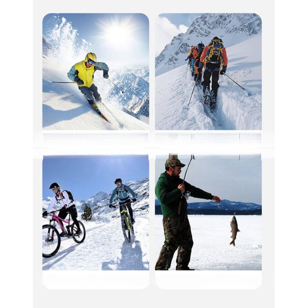 2023 Inverno ao ar livre Mascara de bicicleta de lã polar espessa para montanhismo Chapéus Chapéus