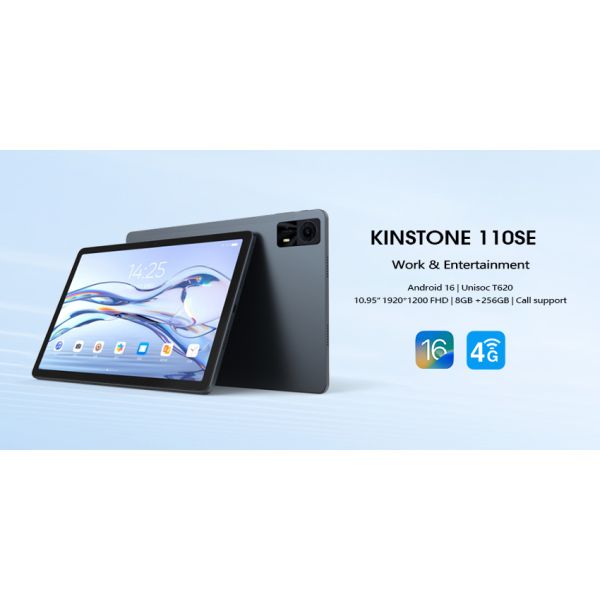 Kinstone 10.95 inch Andriod 16 Tablet PC 7500mAh, 1200*1920 FHD Incell, 6GB+128GB
