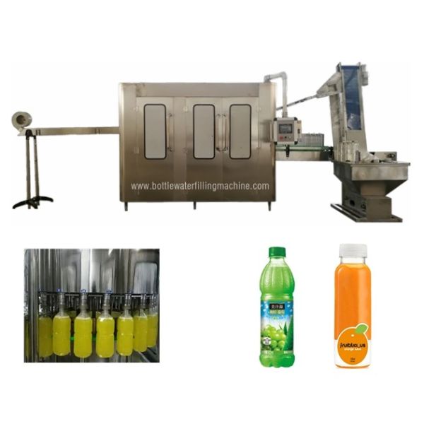 Машина сока бутылки любимца 3000BPH 2000ML 6kw заполняя и герметизируя