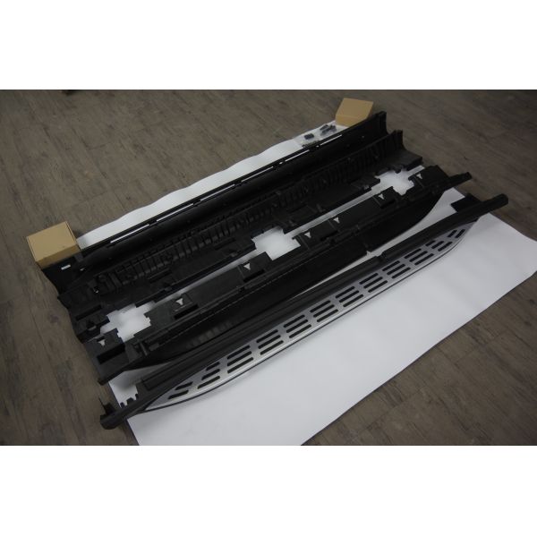 Steel ABS Running Boards A1646900510  For Mercedes Benz ML350 2006-2012 A1646900610