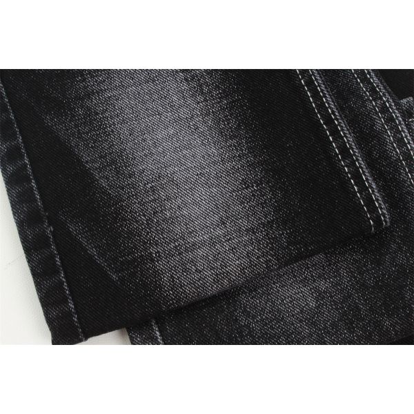 Черная ткань джинсовой ткани полиэстера хлопка тени 11.8Оз для шорт юбок
