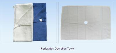 Perforation Operation Towel 49x45x33 Cloth Specifications White Color