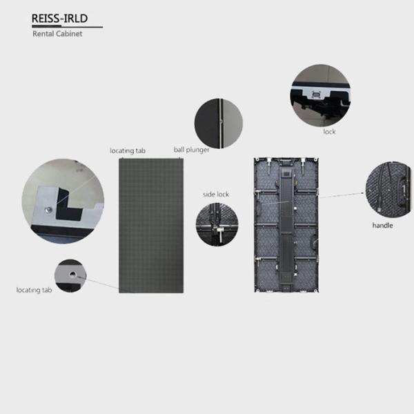High Refresh Outdoor Rental LED Display , Outdoor LED Screen Hire Wide Viewing Angle