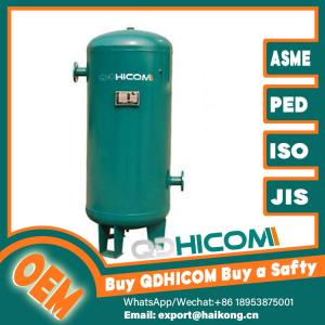 Surge Absorption Vertical Compressed Air Receiver Tanks For Equipment Supply