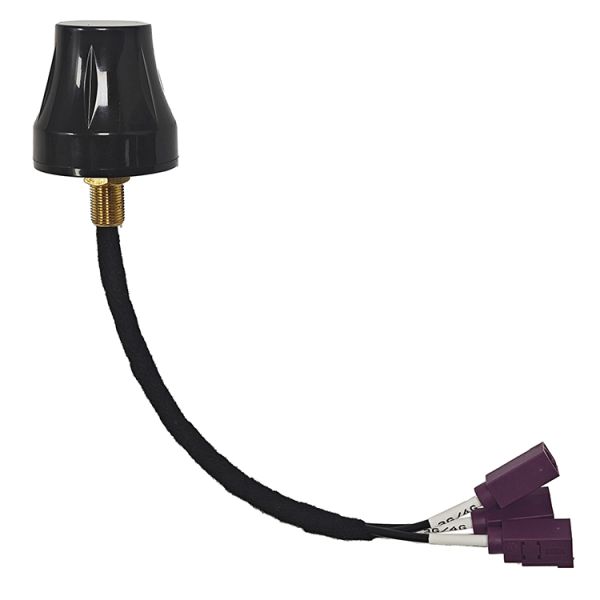 Combo Antenna Certificate Customized 4G/LTE & GPS Combo 698-960MHz/1710-2696MHz RG174*2 Active Antenna