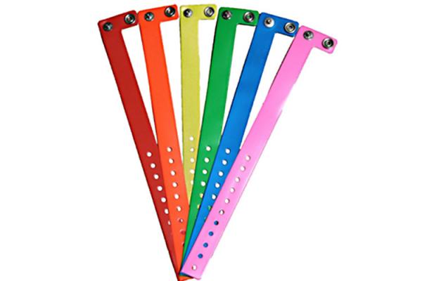 Highly Durable Promotional Bracelets And Wristbands Easy Identification