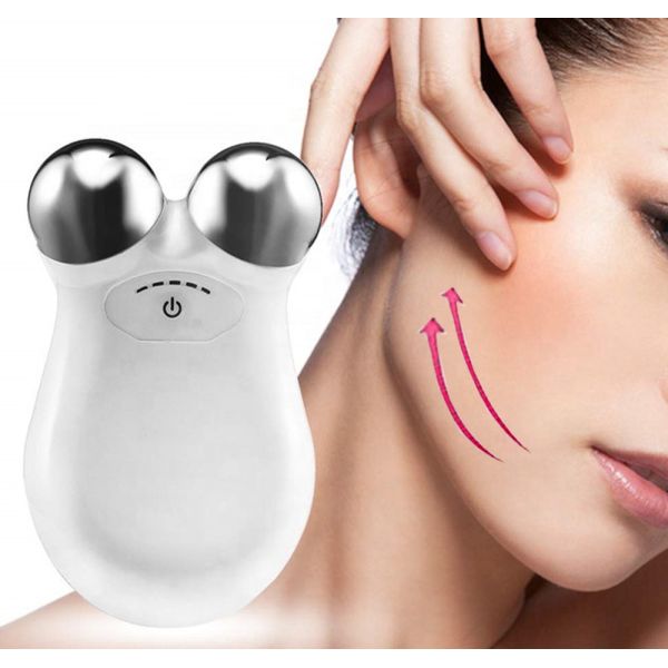 Pelez serrer le dispositif facial 800mAh Microcurrent de beauté font face au