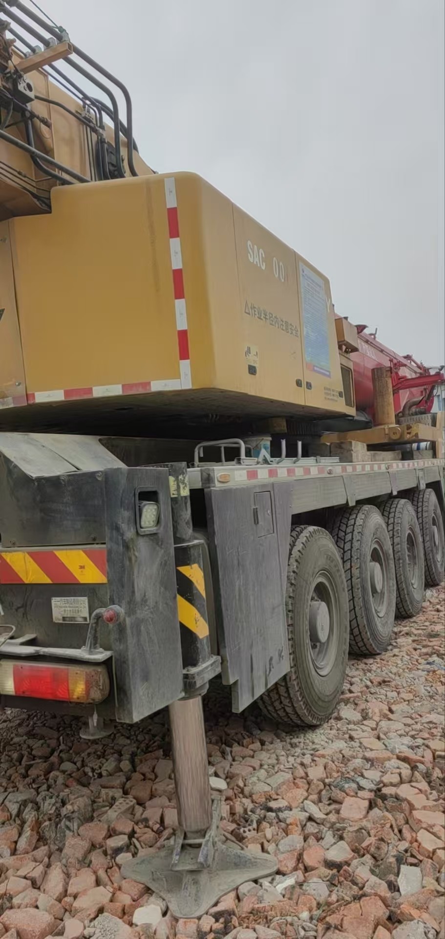 2019 Sany SAC1300T7 Second-Hand Crane 130t Capacity 73m Main Arm 17.5m Jib 50t Counterweight 2614h Running Time 22624km