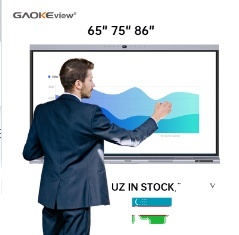 86-Inch Interactive Whiteboard with UHD 4K Panel 4000:1 Contrast Ratio Smart Touch Screen Board