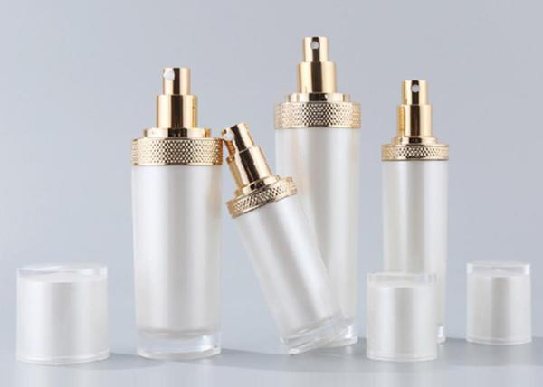 Facial Essence Packaging Acrylic Bottle And Jar PMMA  30ml Serum Bottle