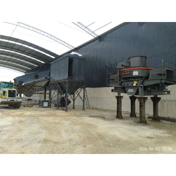 Песок делая типом вертикальную дробилку удара вала заморозил VSI - 9532 220kw