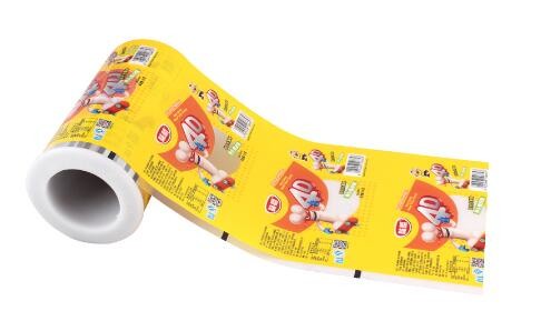 High Quality Custom Logo Printing PE Plastic Bag Rolls for food