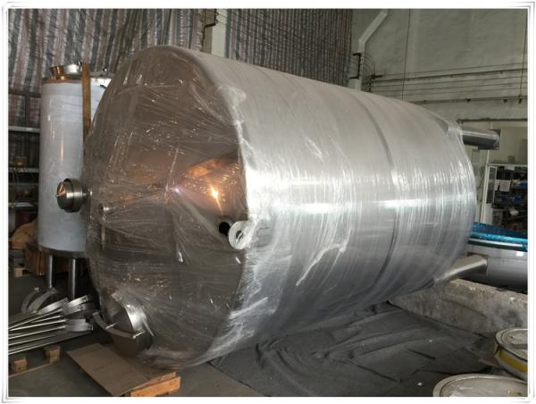 High Pressure Vessel Stainless Steel Air Receiver Tank For Nitrogen / Oxygen Storage