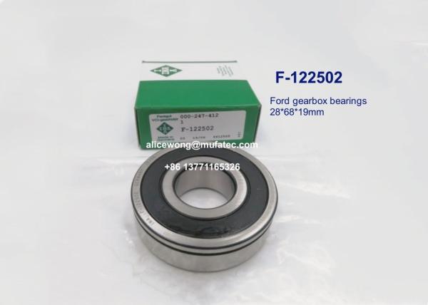 F-122502 Ford gearbox bearings without snap ring 28*68*19mm