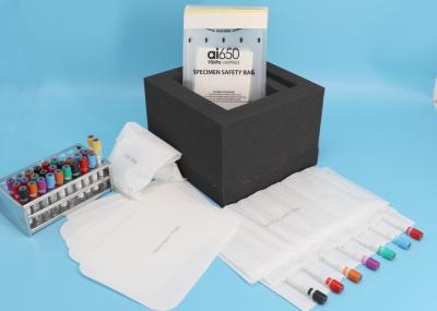 Jogo médico do transporte do espécime com os 95 sacos de Kpa