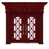 Courtyard Double Door Main Door Matte Modern Front Double Doors