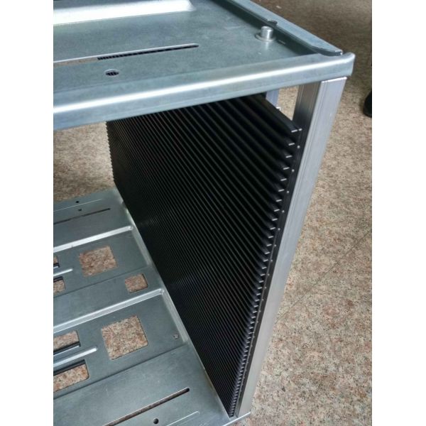 Durable ESD Magazine Rack Suitable for Electronics Assembly Lines Requiring Static Control and Organized Document Storage