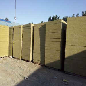 Waterabsorption Less Than 1% Non-combustible Class A1 Rigid Rockwool Board with Thermalconductivity 0.035-0.045 W/m·K