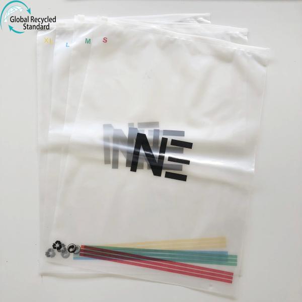 Recycled Zipper Polybag-GRS(GLOBAL RECYCLED STANDARD) CERTIFICATED