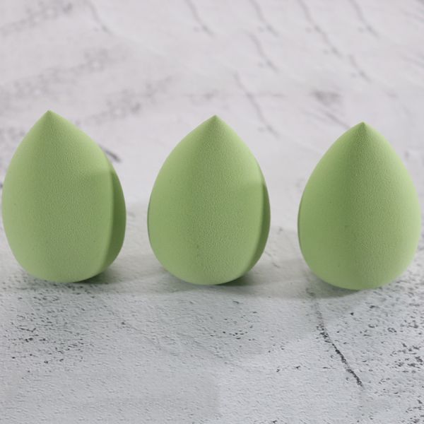 New Green Girl Makeup Sponge Puff Egg Face Concealer Cosmetic Powder Make Up Blender Sponge Tools DX75