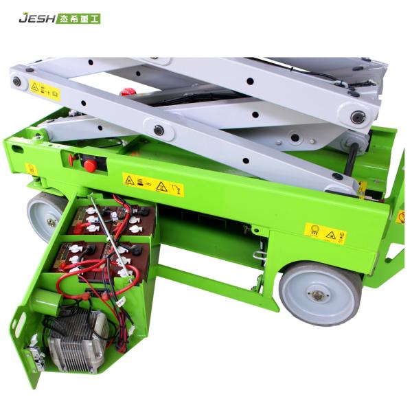 Hot selling 4m 12ft load capacity 320kg electric scissor lift for indoor building