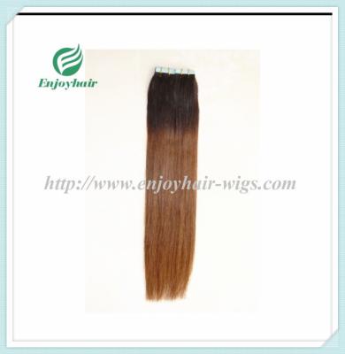 Tape Hair extension 16-28L,100s/pack T1B#/4# color Straight malaysian virgin hair