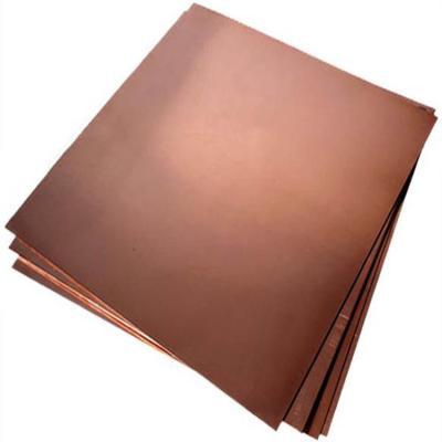 T1 T2 C10200 Copper Sheet Metal 4x8 Smooth Surface For Decoration